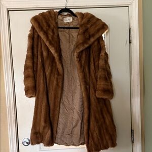 Luxurious Brown Fur Coat